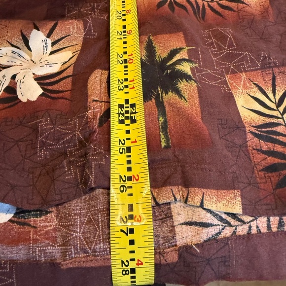 Vintage Ron Chereskin Men’s Sz M Tropical Print Button Down Shirt Mens - Picture 8 of 10